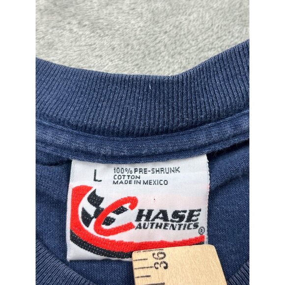 VTG 2004 Chase Authentics Mens Large Blue Jeff Gordon NASCAR Legend Driver Shirt - Picture 3 of 10